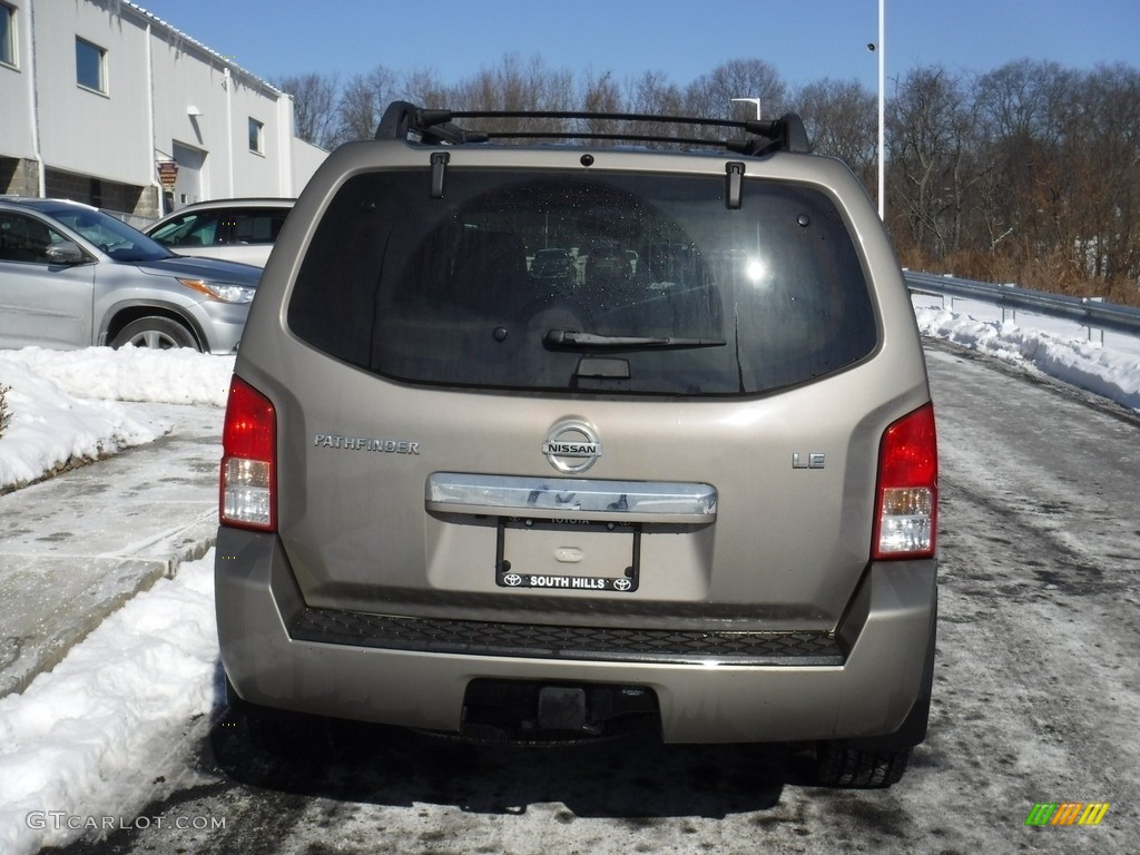 2008 Pathfinder LE 4x4 - Mocha / Cafe Latte photo #9