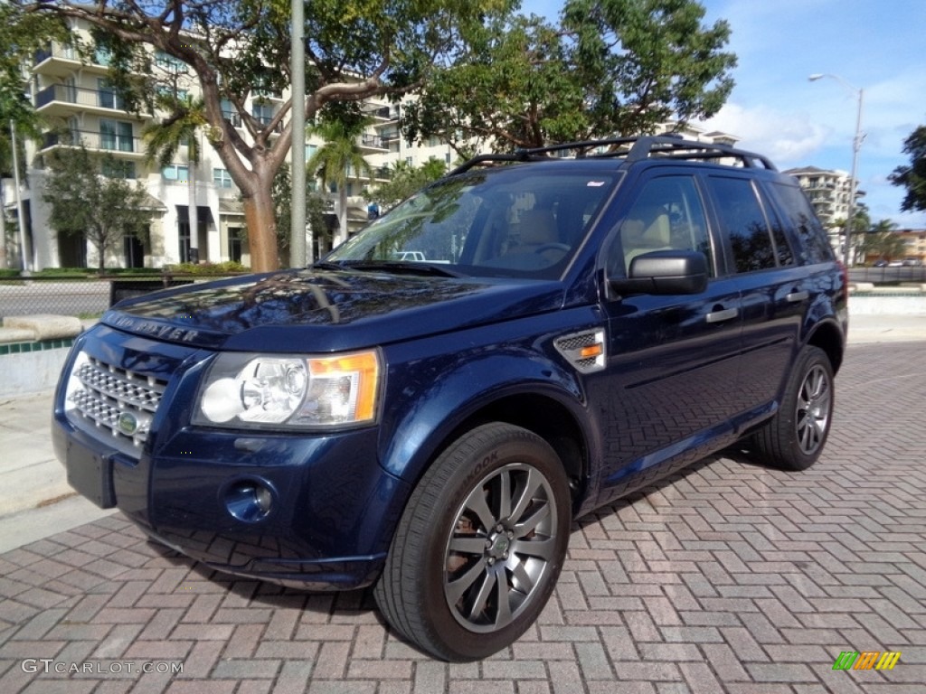 2008 LR2 HSE - Baltic Blue Metallic / Alpaca Beige photo #30