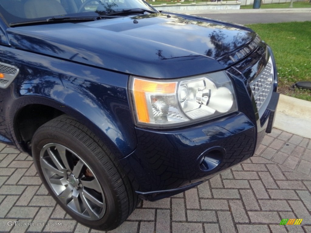 2008 LR2 HSE - Baltic Blue Metallic / Alpaca Beige photo #33