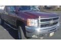 2008 Deep Ruby Metallic Chevrolet Silverado 2500HD LTZ Crew Cab 4x4  photo #6