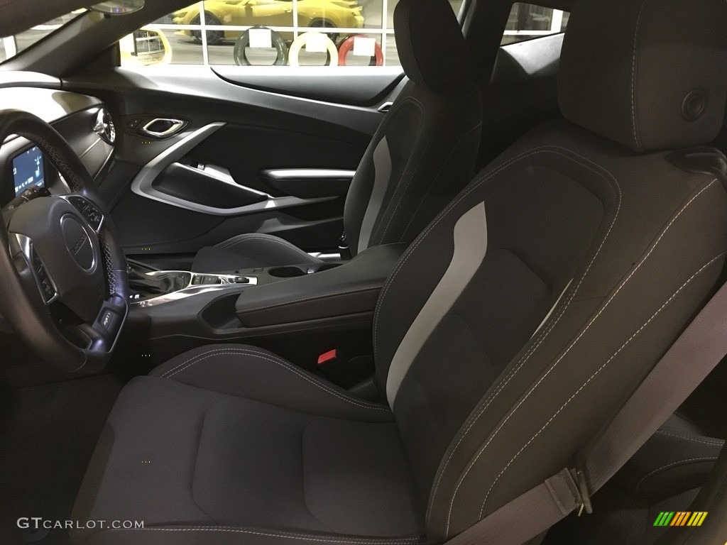 2017 Camaro LT Coupe - Bright Yellow / Jet Black photo #11