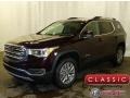 2018 Black Cherry Metallic GMC Acadia SLE AWD  photo #1