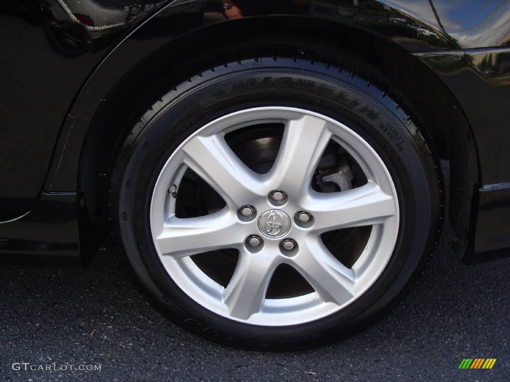 2007 Camry SE - Black / Dark Charcoal photo #8