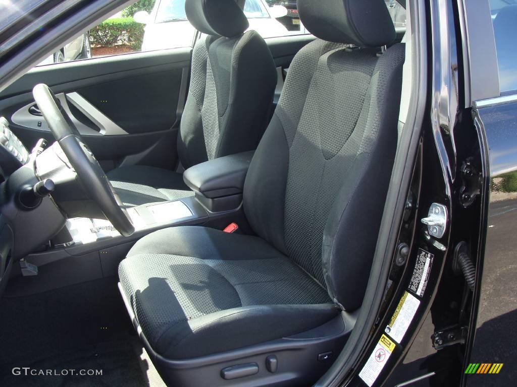 2007 Camry SE - Black / Dark Charcoal photo #14