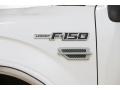 2013 White Platinum Metallic Tri-Coat Ford F150 Lariat SuperCab 4x4  photo #4