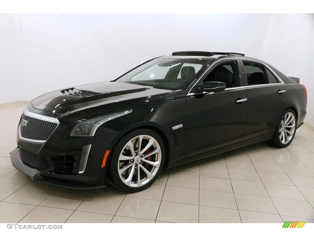 Stellar Black Metallic 2016 Cadillac CTS CTS-V Sedan Exterior Photo #124956127
