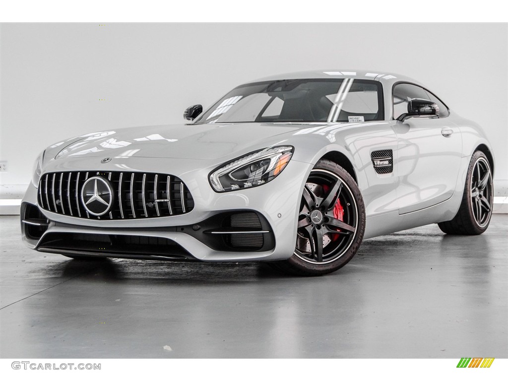 Iridium Silver Metallic 2018 Mercedes-Benz AMG GT S Coupe Exterior Photo #124956226