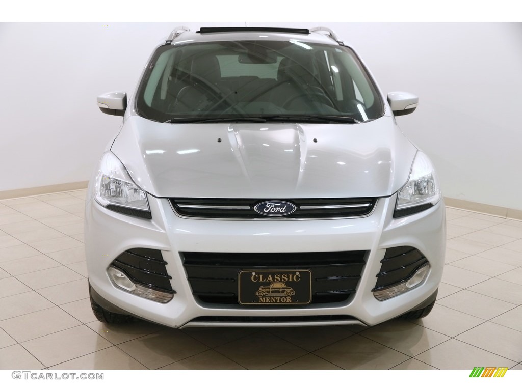 2014 Escape Titanium 1.6L EcoBoost 4WD - Ingot Silver / Charcoal Black photo #2