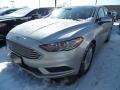 2018 Ingot Silver Ford Fusion SE  photo #1