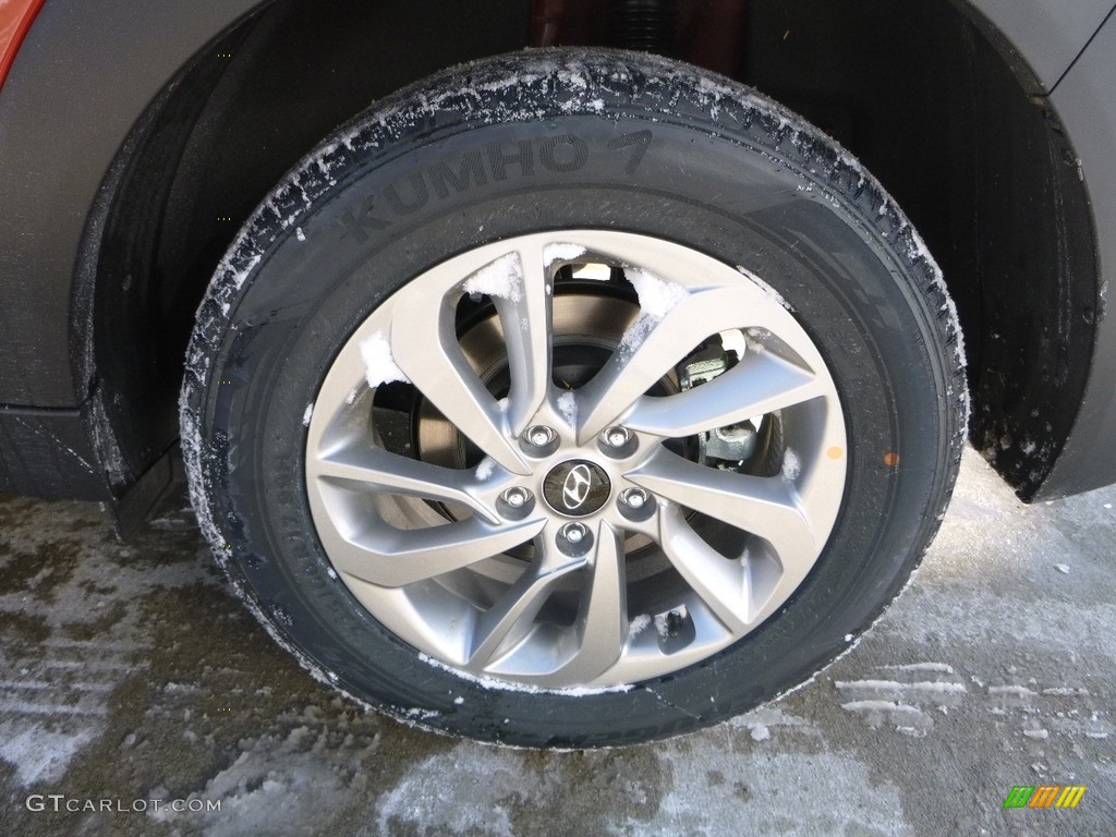 2018 Tucson SE AWD - Sedona Sunset / Black photo #7