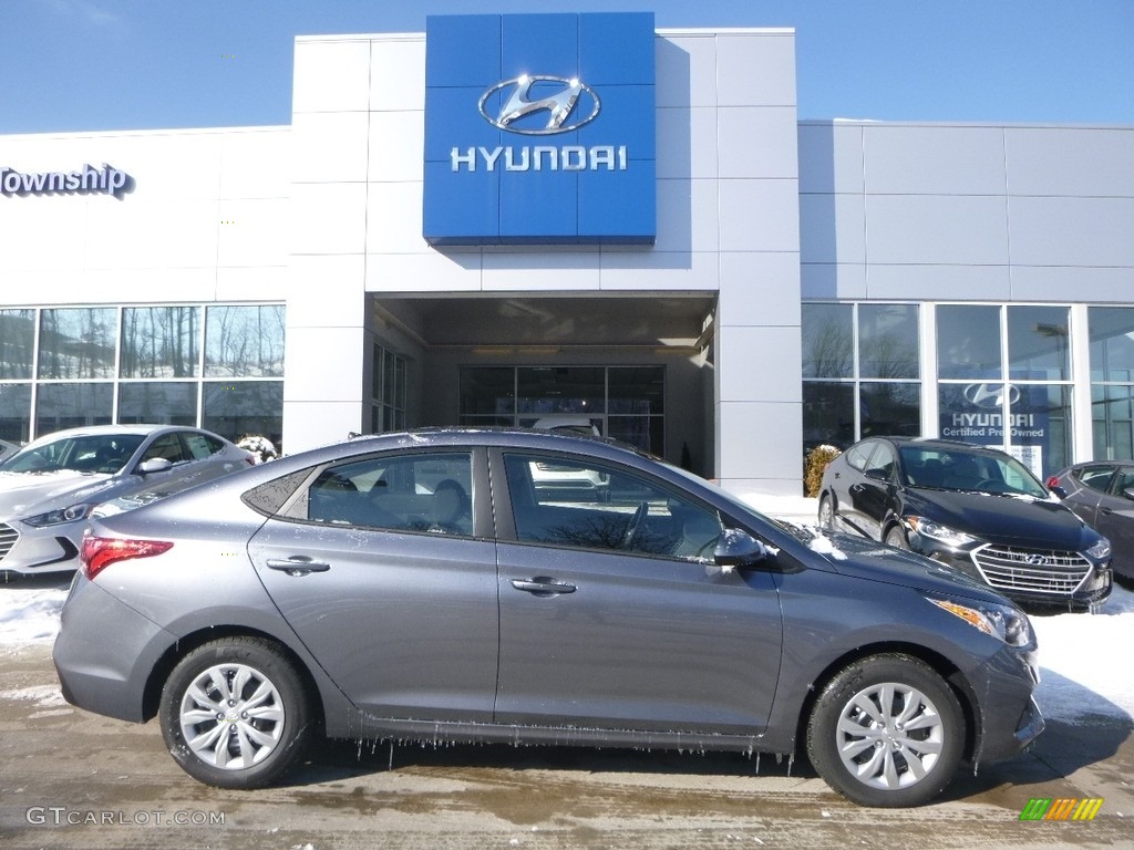 Urban Gray Hyundai Accent