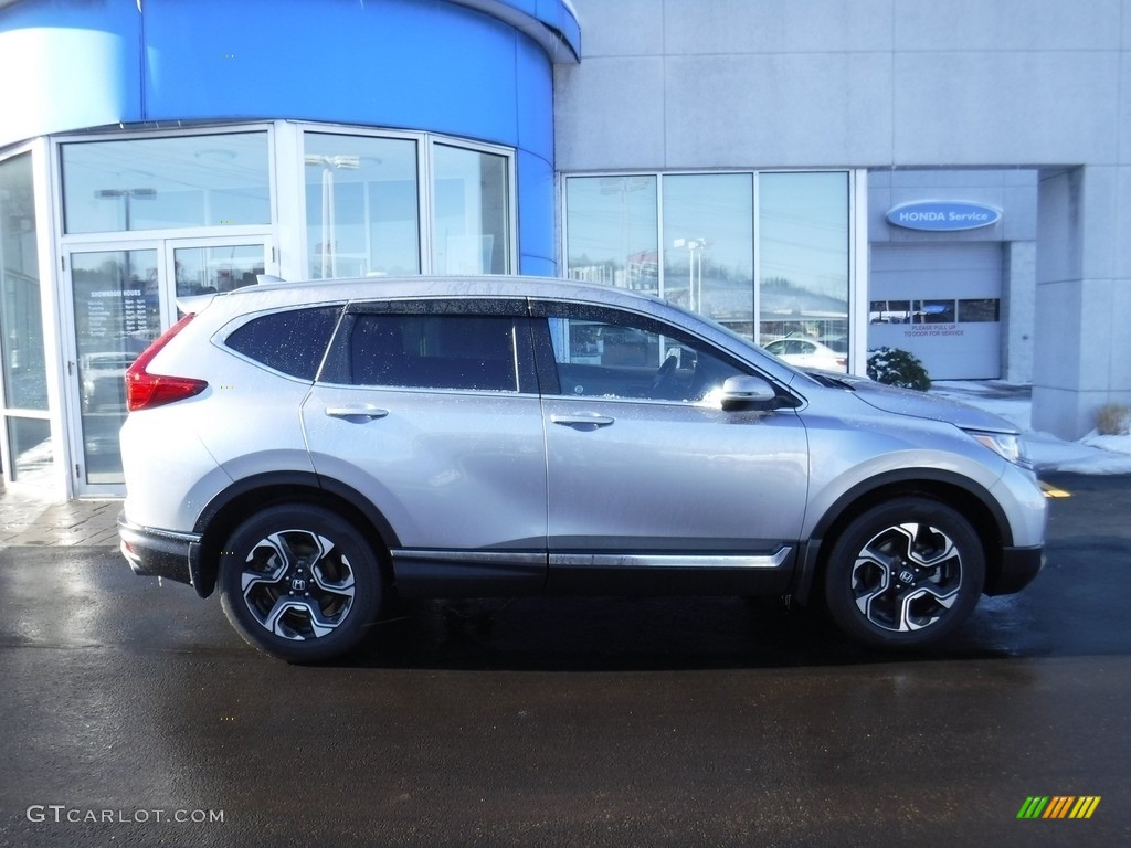 2018 CR-V Touring AWD - Lunar Silver Metallic / Gray photo #2