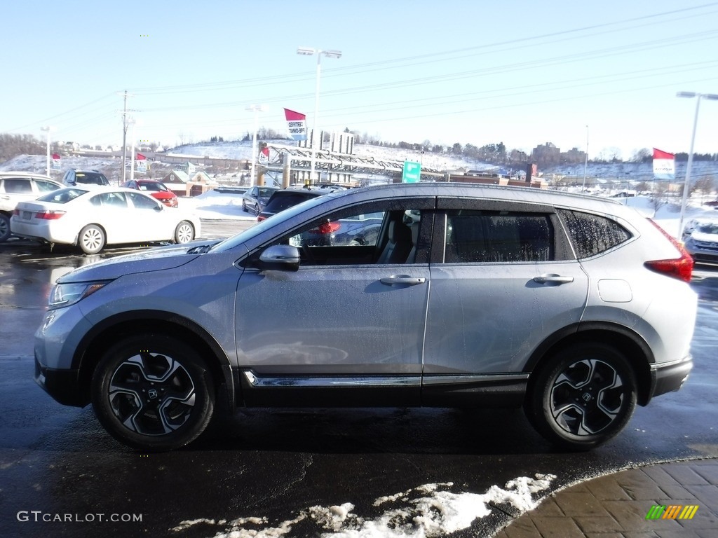 2018 CR-V Touring AWD - Lunar Silver Metallic / Gray photo #7