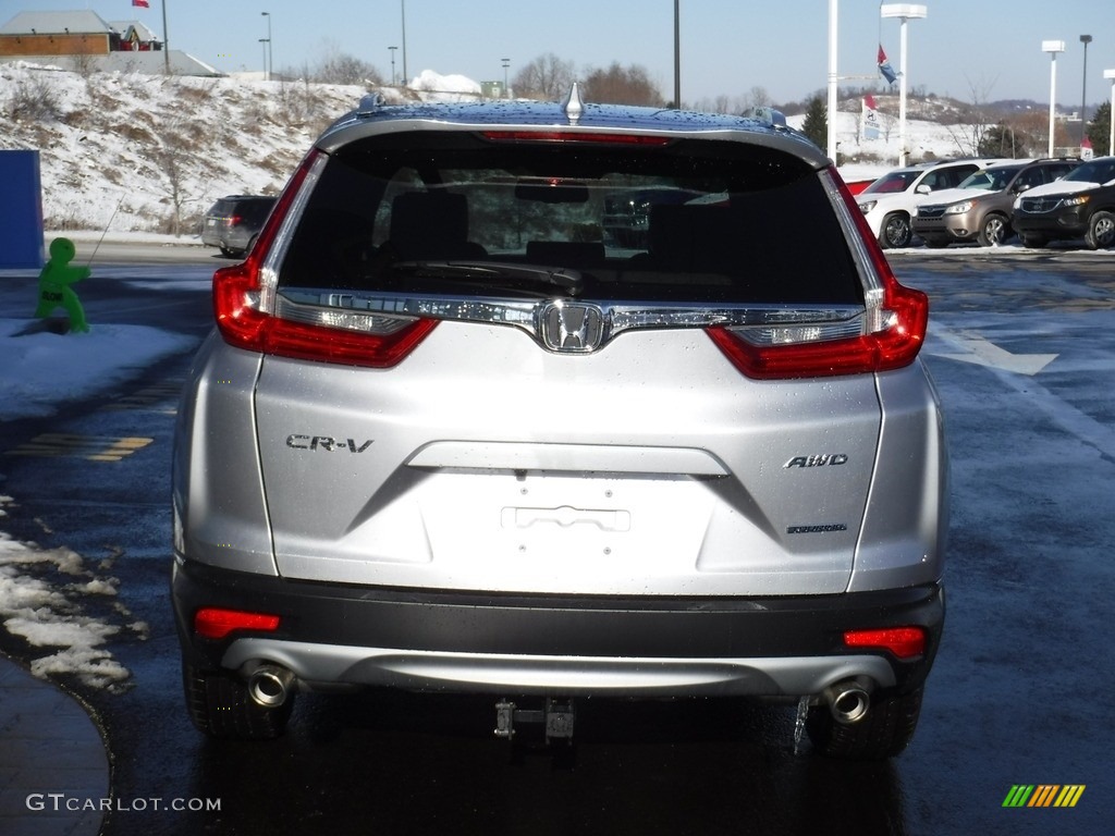 2018 CR-V Touring AWD - Lunar Silver Metallic / Gray photo #9