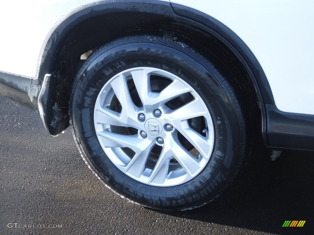 2015 CR-V EX AWD - White Diamond Pearl / Beige photo #3