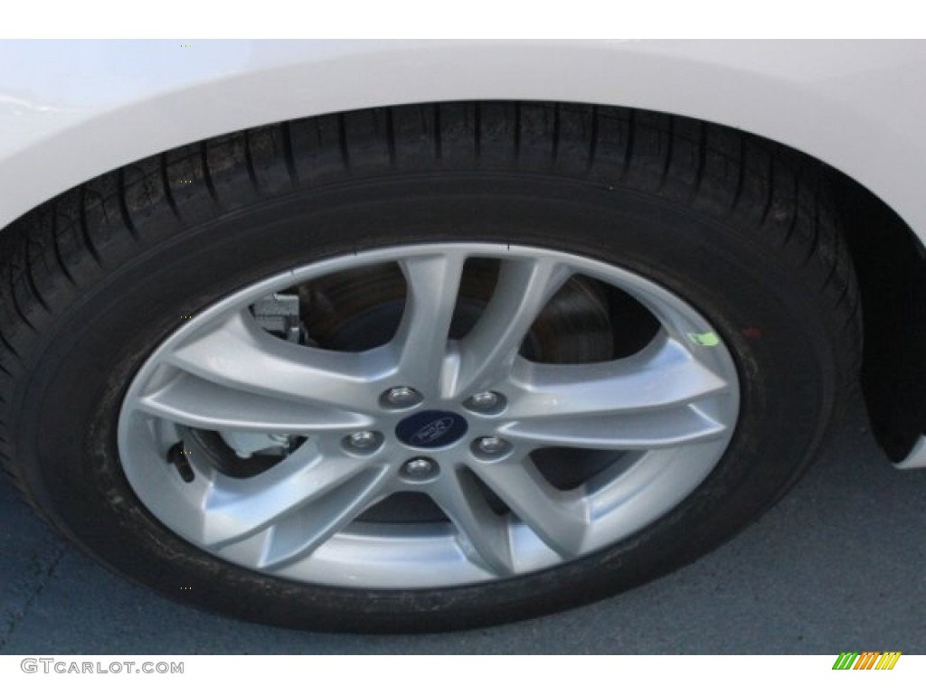 2018 Fusion Hybrid SE - White Platinum / Medium Light Stone photo #4