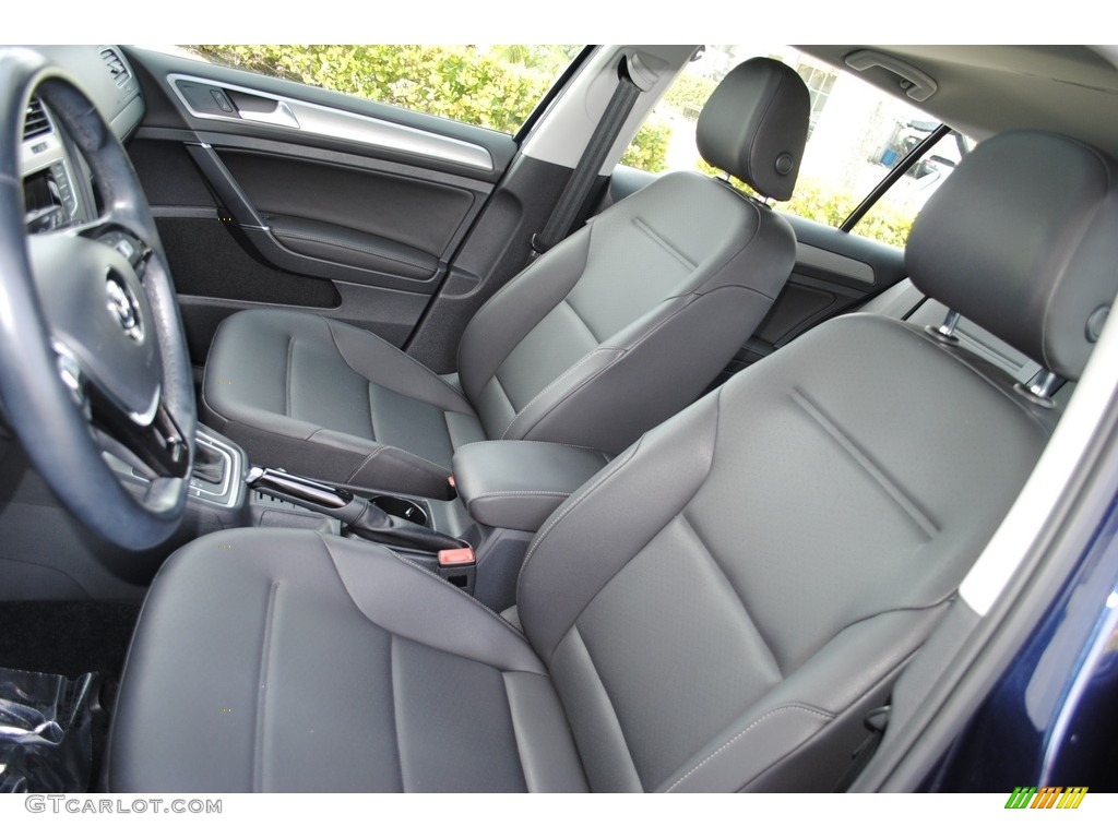 2015 Golf 4 Door 1.8T S - Night Blue Metallic / Black photo #14