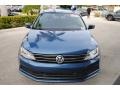 2017 Silk Blue Metallic Volkswagen Jetta SE  photo #3