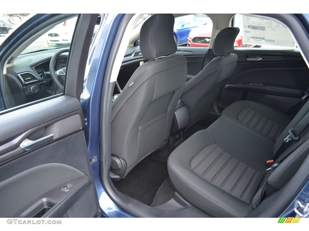 2018 Ford Fusion S Rear Seat Photos
