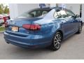 2017 Silk Blue Metallic Volkswagen Jetta SE  photo #10