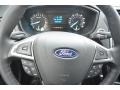 Ebony 2018 Ford Fusion S Steering Wheel