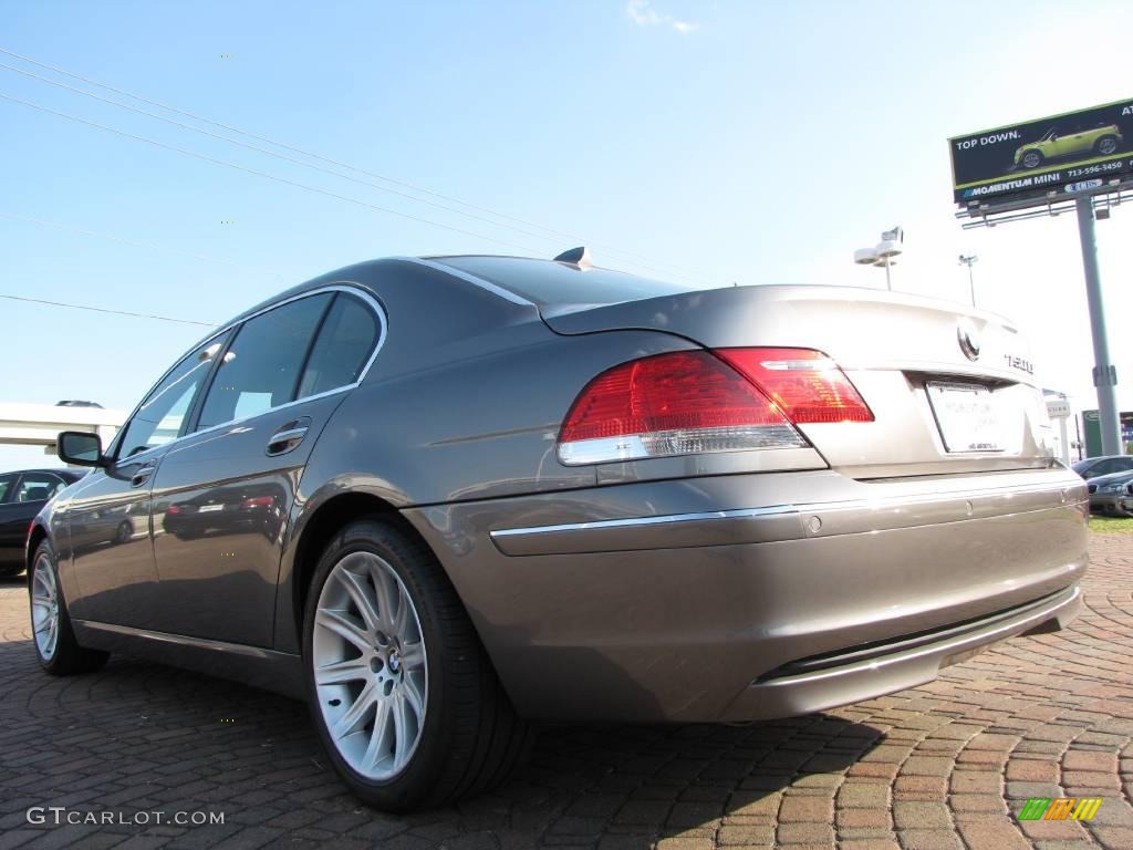 2006 7 Series 750Li Sedan - Sterling Grey Metallic / Basalt Grey/Flannel Grey photo #3