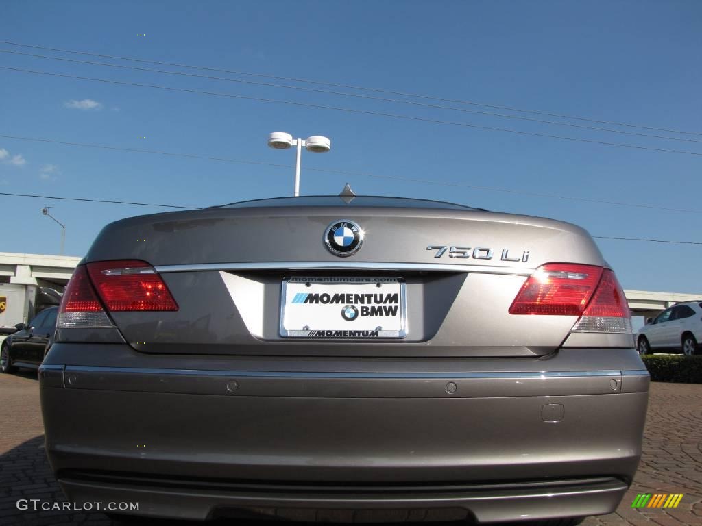 2006 7 Series 750Li Sedan - Sterling Grey Metallic / Basalt Grey/Flannel Grey photo #4