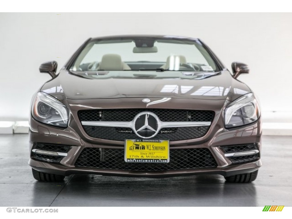 2013 SL 550 Roadster - Dolomite Brown Metallic / Beige/Brown photo #2