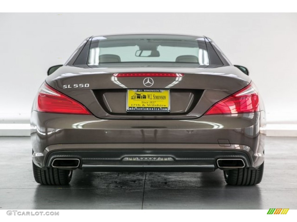 2013 SL 550 Roadster - Dolomite Brown Metallic / Beige/Brown photo #3