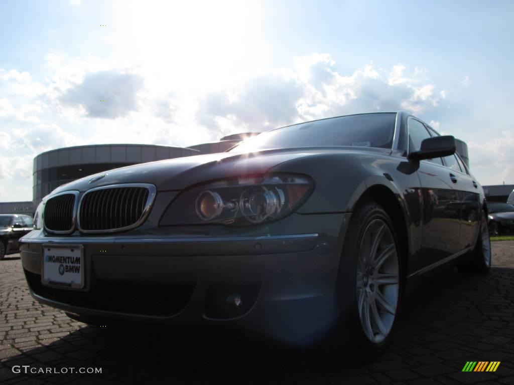 2006 7 Series 750Li Sedan - Sterling Grey Metallic / Basalt Grey/Flannel Grey photo #9
