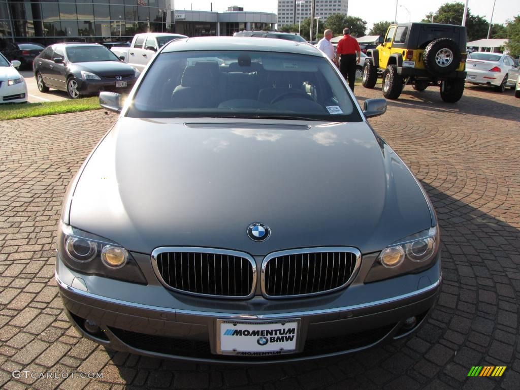 2006 7 Series 750Li Sedan - Sterling Grey Metallic / Basalt Grey/Flannel Grey photo #16