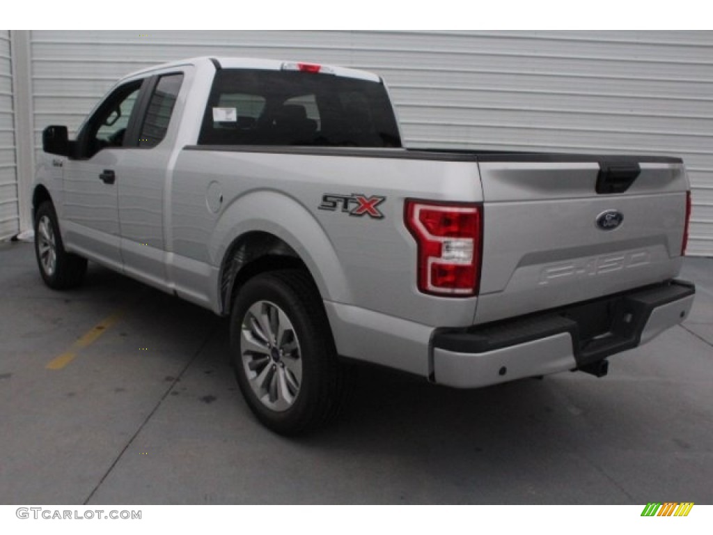 2018 F150 STX SuperCab - Ingot Silver / Earth Gray photo #8