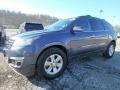 Atlantis Blue Metallic 2014 Chevrolet Traverse LT AWD