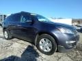 Atlantis Blue Metallic - Traverse LT AWD Photo No. 4