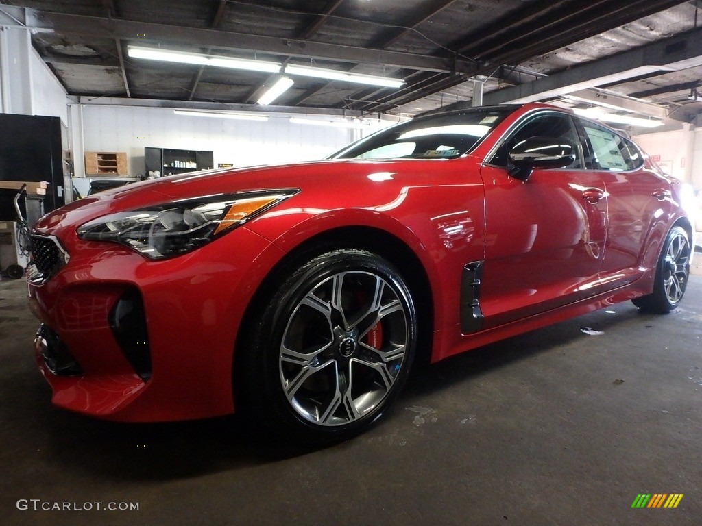 HiChroma Red 2018 Kia Stinger GT2 AWD Exterior Photo #124970469