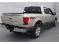 2018 White Gold Ford F150 Lariat SuperCrew 4x4  photo #10