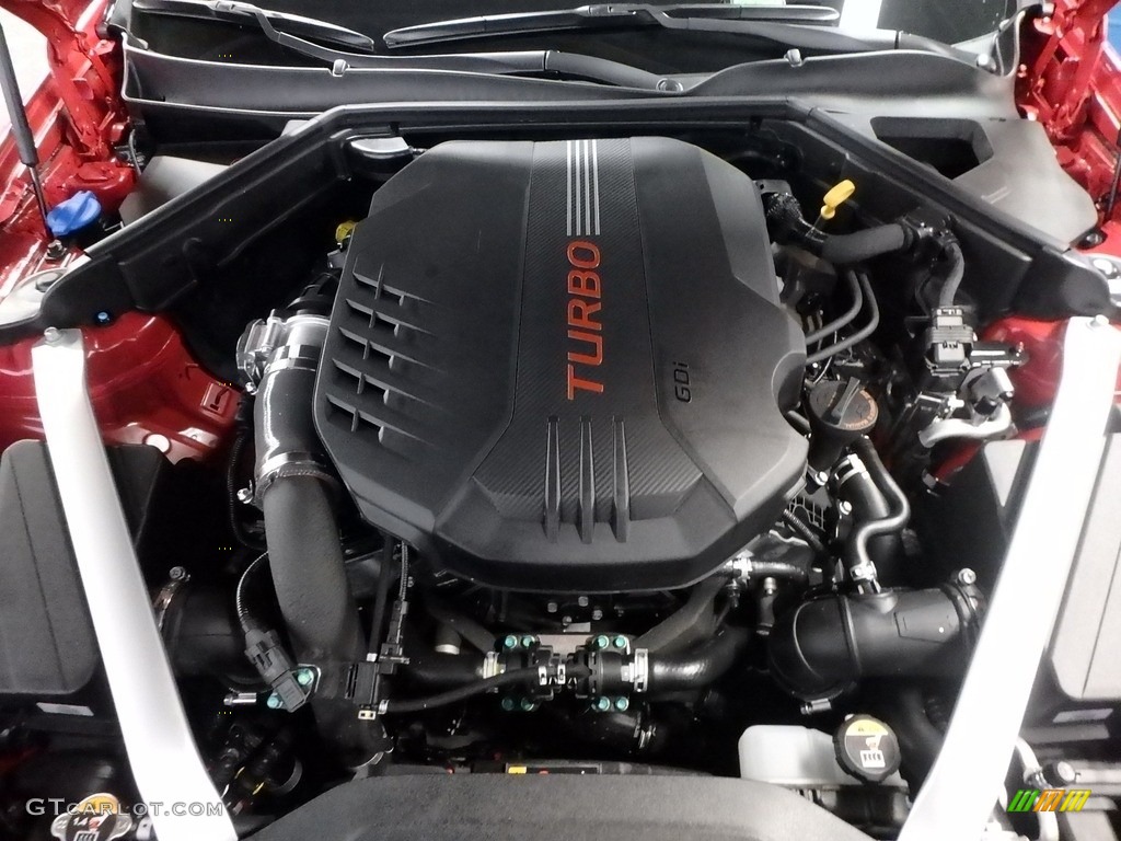 2018 Kia Stinger GT2 AWD 3.3 Liter Twin-Turbocharged DOHC 24-Valve CVVT V6 Engine Photo #124970736