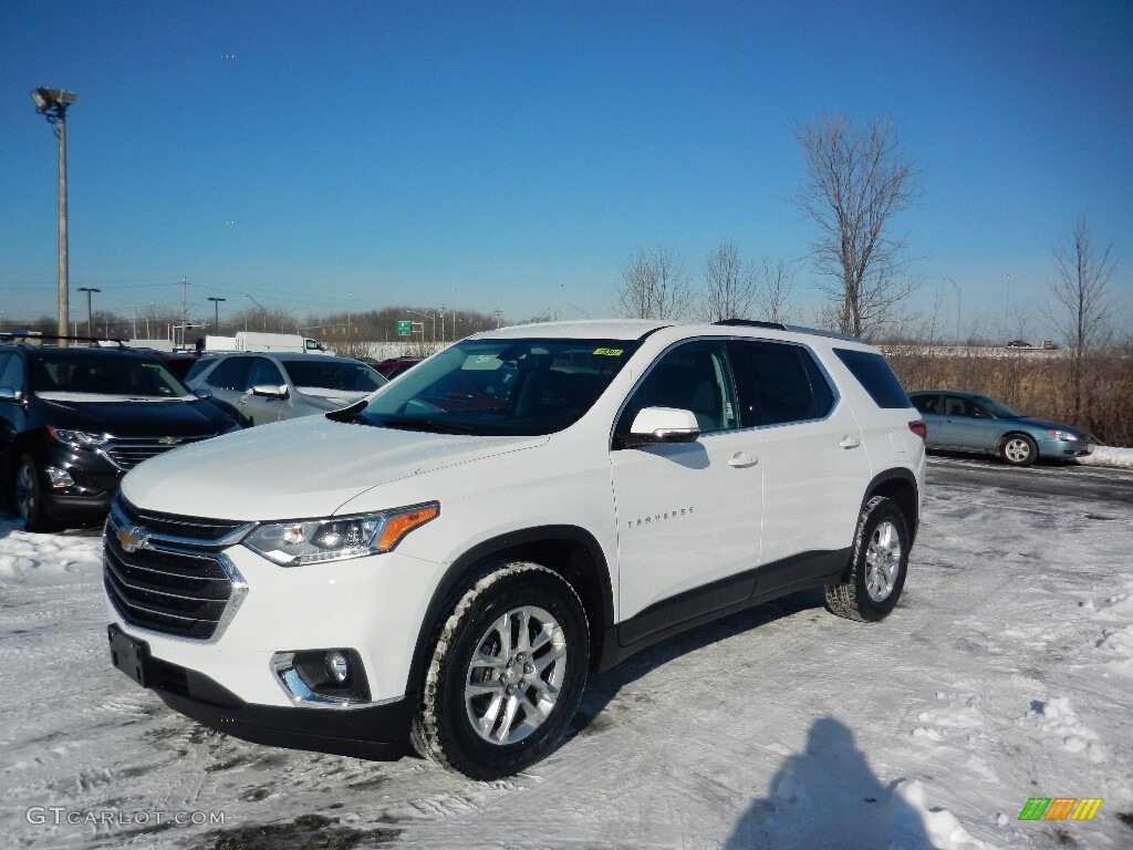 2018 Traverse LT AWD - Summit White / Jet Black photo #1