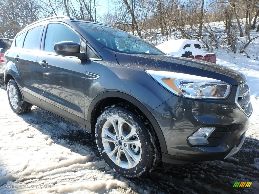 2018 Escape SE 4WD - Magnetic / Charcoal Black photo #10