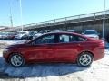 2018 Ruby Red Ford Fusion Hybrid SE  photo #6