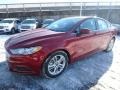 2018 Ruby Red Ford Fusion Hybrid SE  photo #7