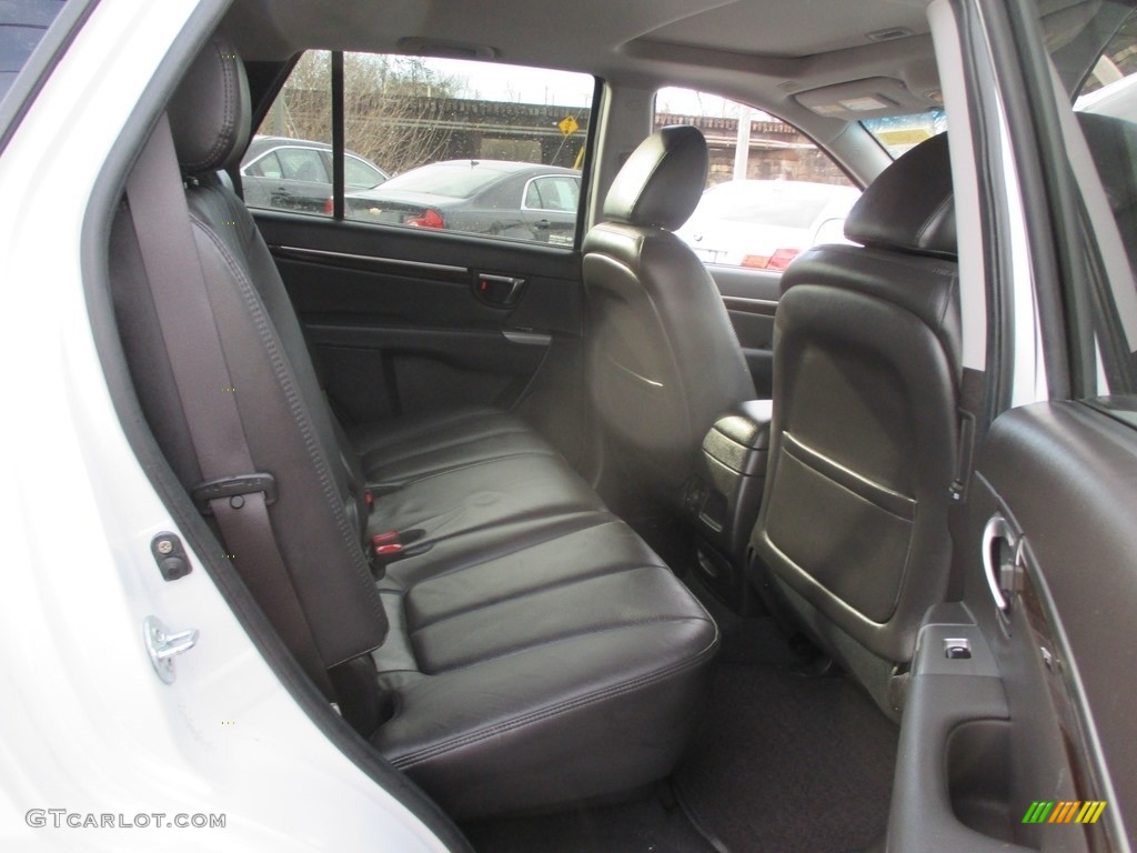 2010 Santa Fe Limited 4WD - Pearl White / Cocoa Black photo #20