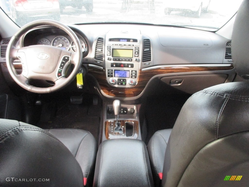 2010 Santa Fe Limited 4WD - Pearl White / Cocoa Black photo #25