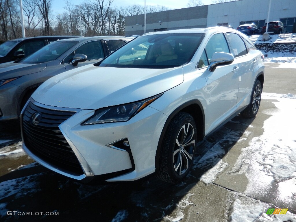 2018 RX 350 AWD - Eminent White Pearl / Parchment photo #1