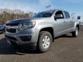 2018 Satin Steel Metallic Chevrolet Colorado WT Crew Cab 4x4  photo #2