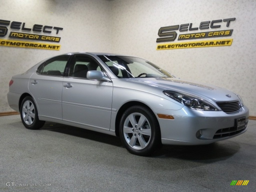 2005 ES 330 - Classic Silver Metallic / Black photo #3