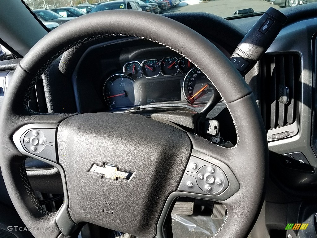 2018 Silverado 1500 LT Double Cab - Silver Ice Metallic / Jet Black photo #10