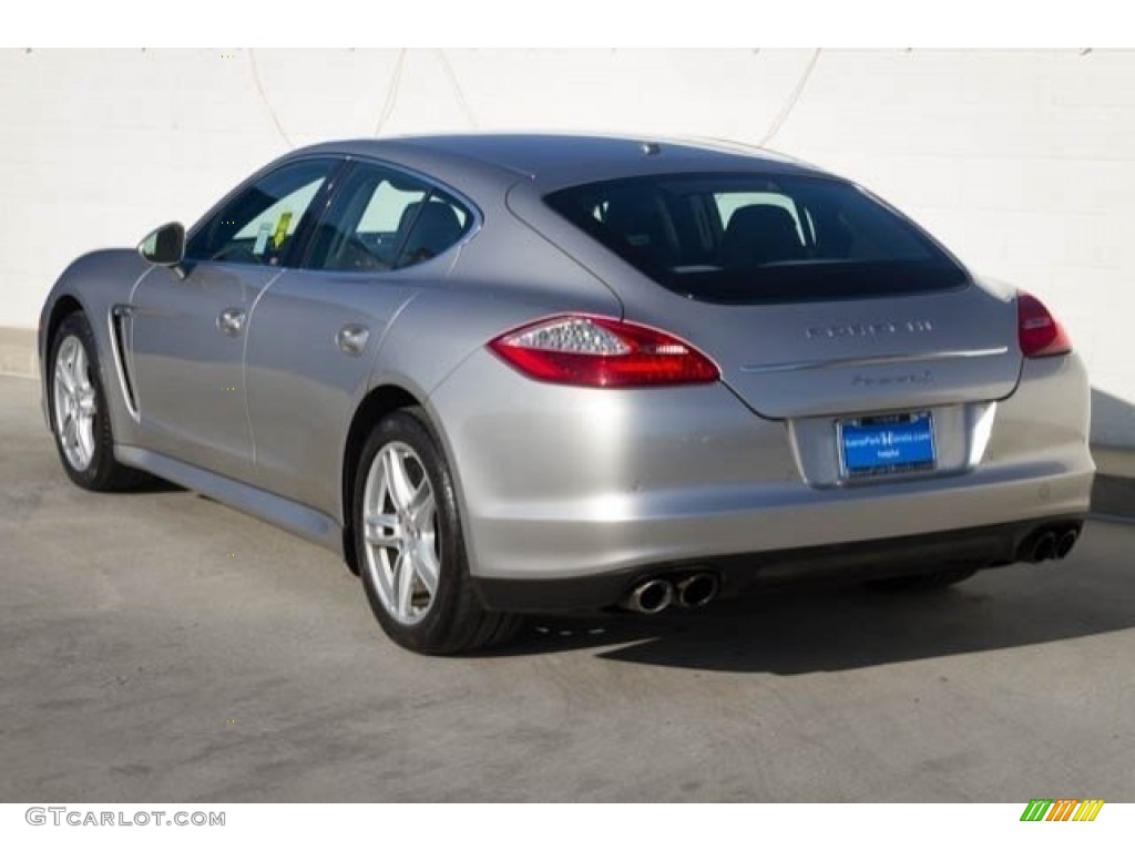 2010 Panamera S - Platinum Silver Metallic / Black photo #2