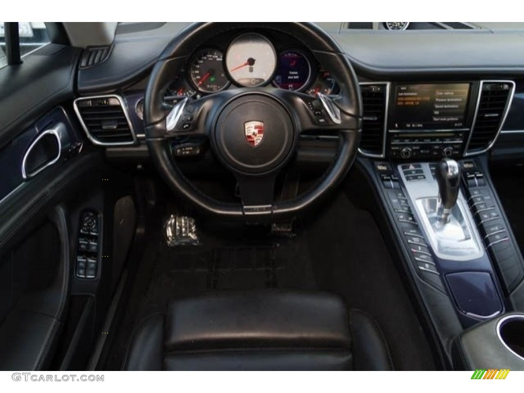 2010 Panamera S - Platinum Silver Metallic / Black photo #5