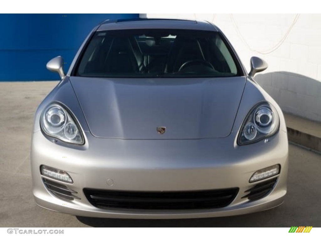 2010 Panamera S - Platinum Silver Metallic / Black photo #7